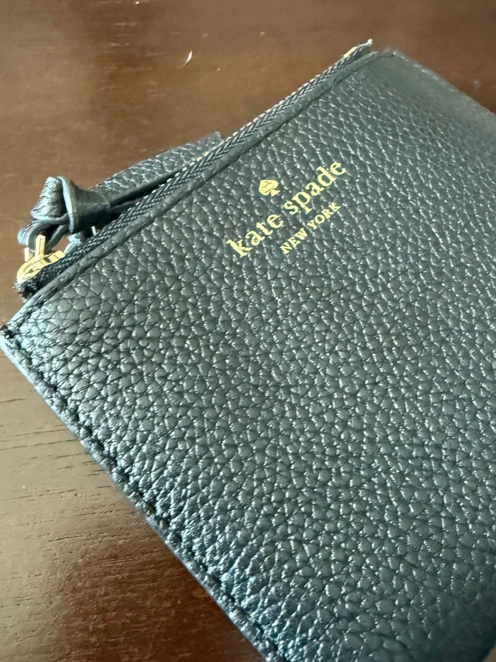 kate spade compact pebbled